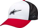 Advantage Tech Trucker Hat - White/Red/Black - One Size