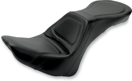 Seat - Explorer™ - Without Backrest - Stitched - Black - FLSTN \'06-\'17 2006 - 2017