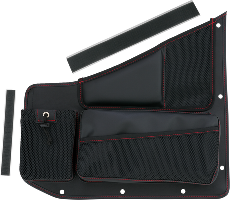 Kaliber Organizer - Passenger - Black w/ Red Stitching 2020 - 2023