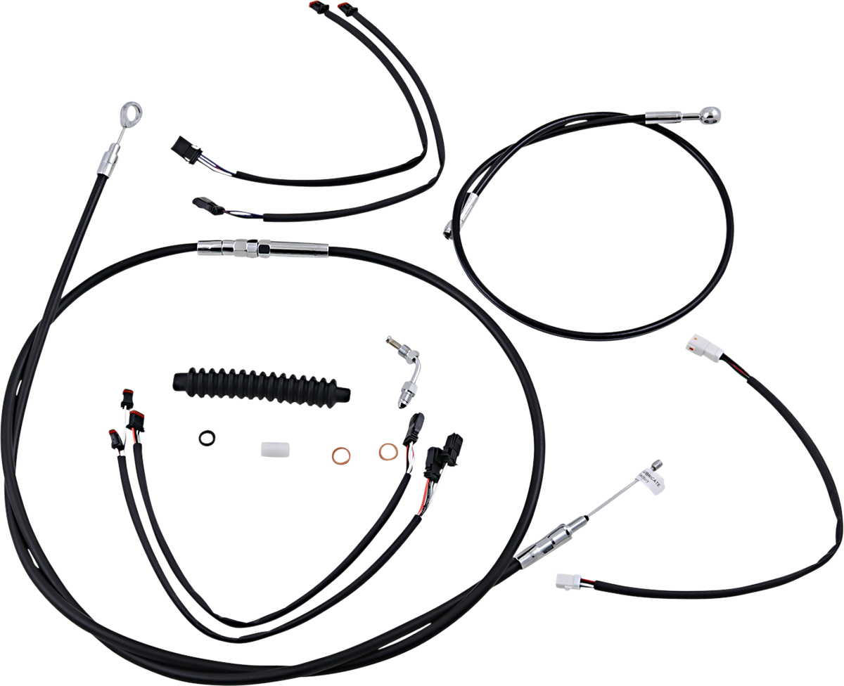 Control Cable Kit - XR - Black/Chrome 2018 - 2022