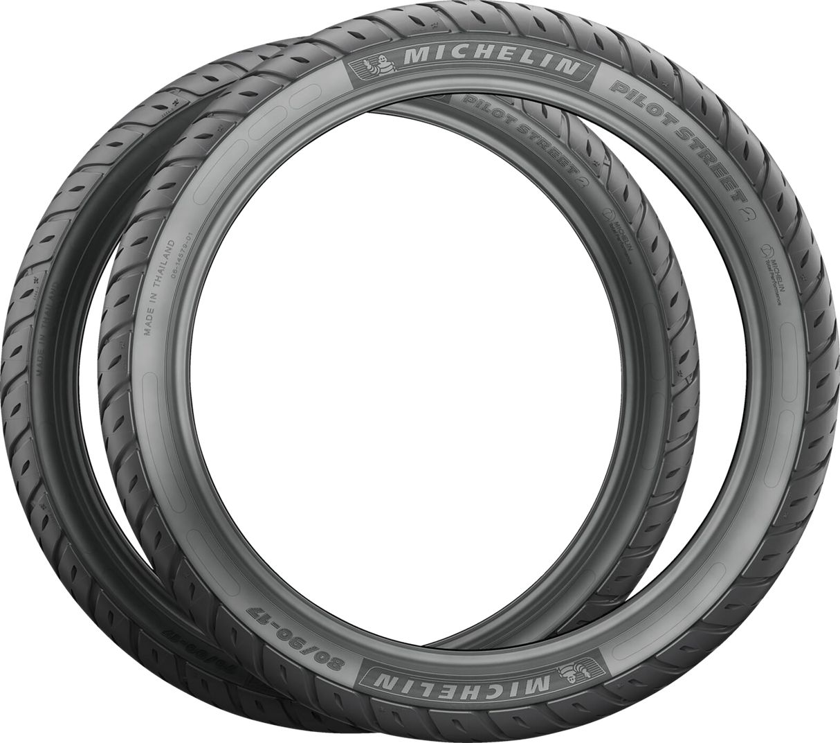 Tire - Pilot Street 2 - Front/Rear - 80/90-17 - 50S