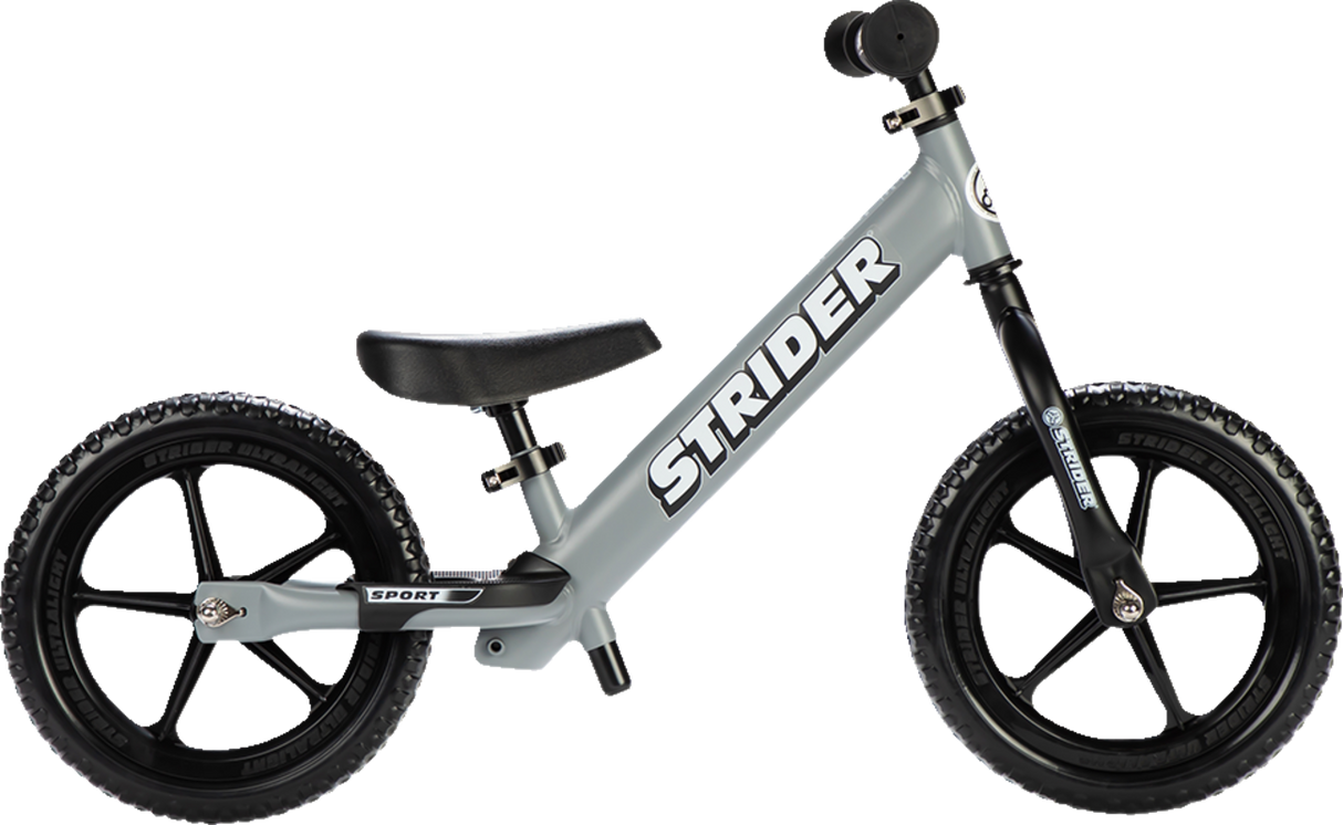 12\" Sport Balance Bike - Matte Gray