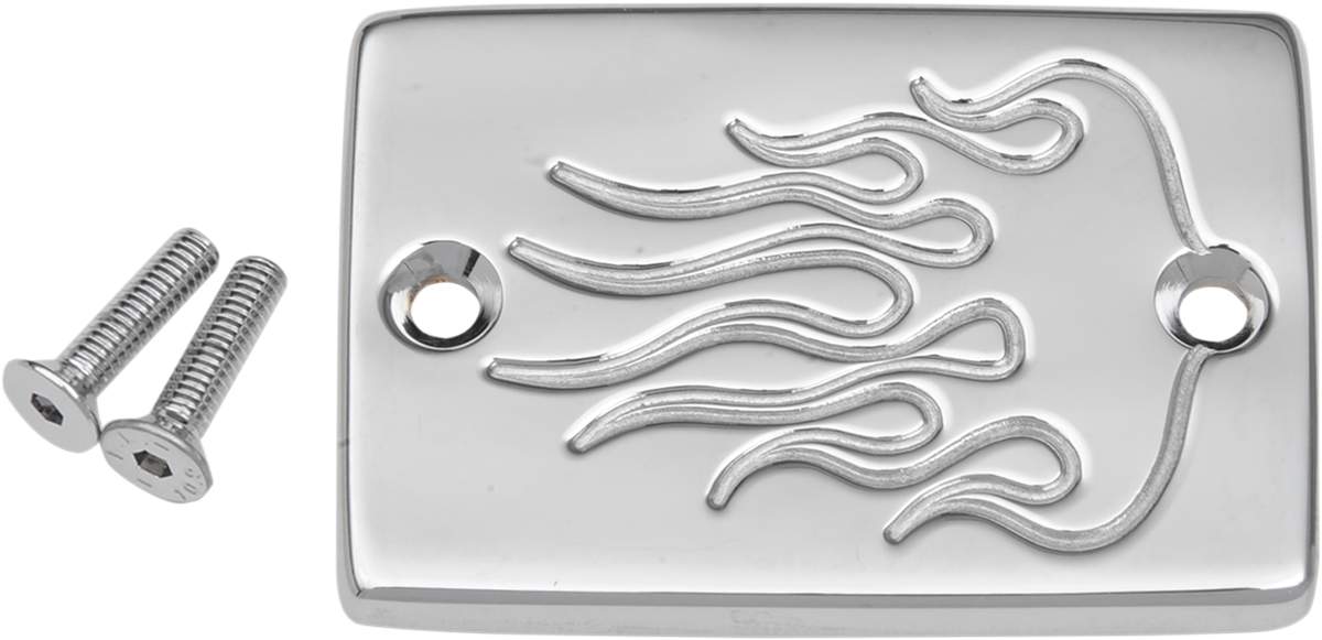 Master Cylinder Cover - Smooth - Kawasaki - Chrome 2002 - 2020