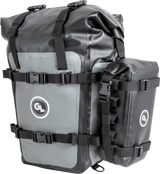 Mototrekk Panniers™ - Gray/Black