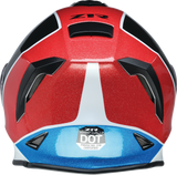 Youth Warrant 2.0 Helmet - Fresh Pow - Red/White/Blue - Medium