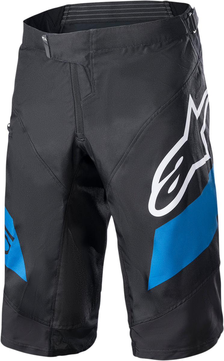 Racer Shorts - Black/Blue - US 40