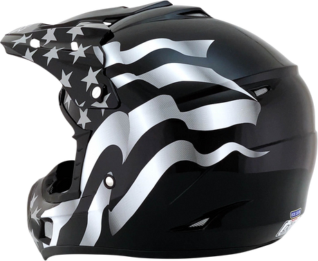 FX-17 Helmet - Flag - Stealth - Large