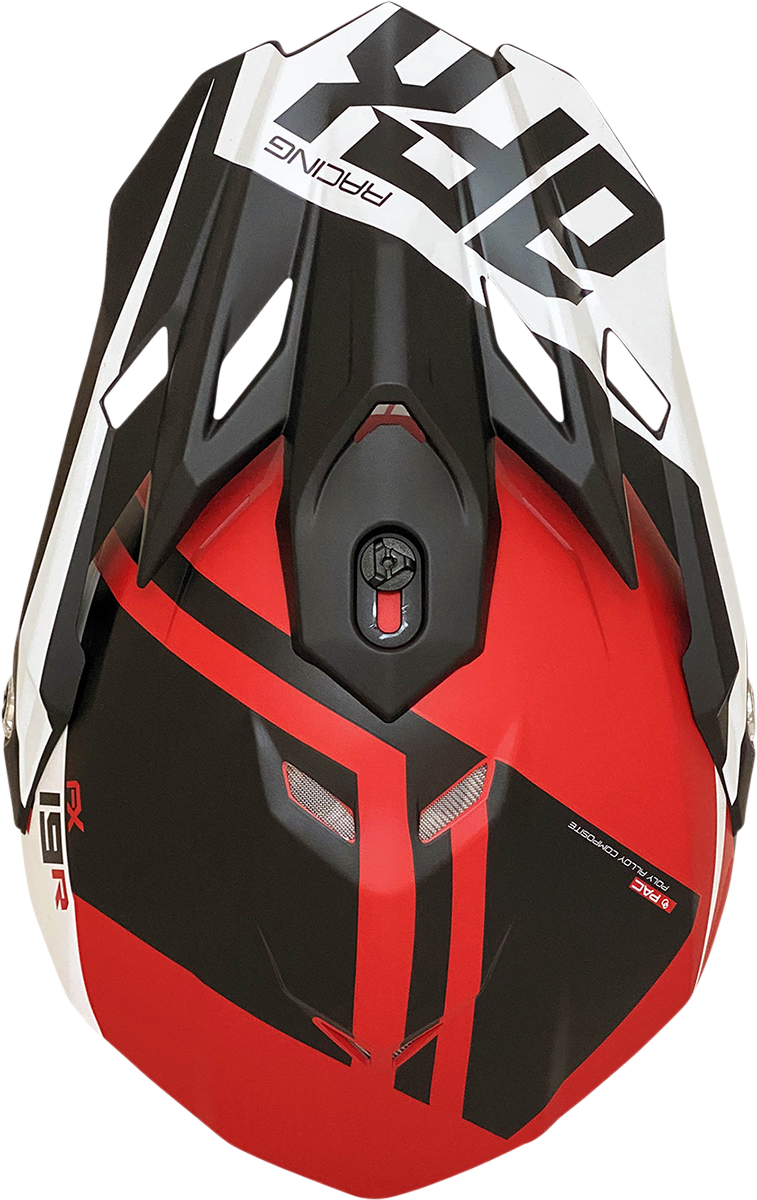 FX-19R Helmet - Racing - Matte Red - Large