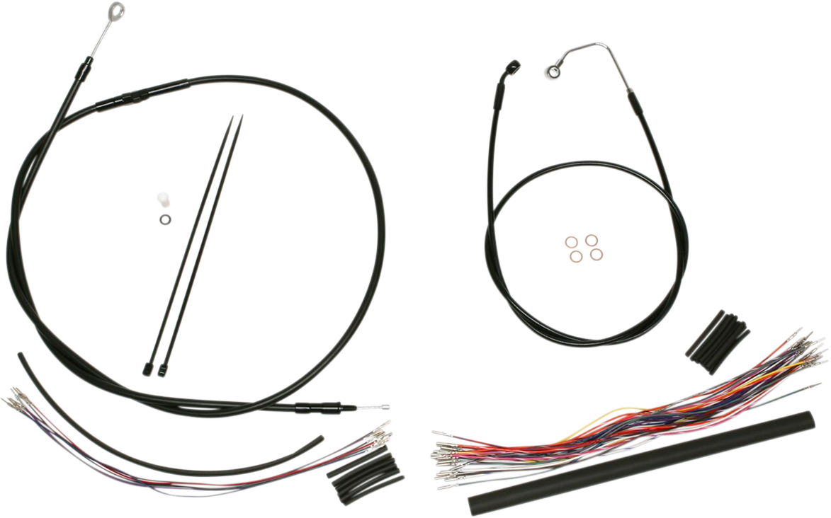 Control Cable Kit - XR - Black 2008 - 2013