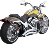 Big Radius Exhaust System - Chrome 2013 - 2017