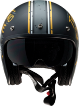 Saturn Helmet - Trust No One - Black/Yellow - Large