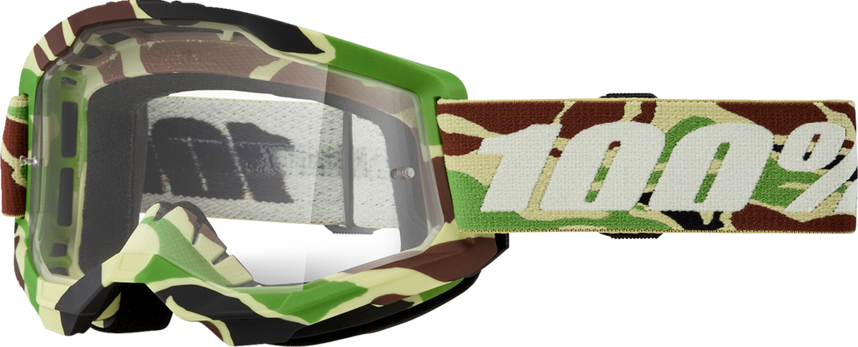 Strata 2 Goggle - War Camo - Clear