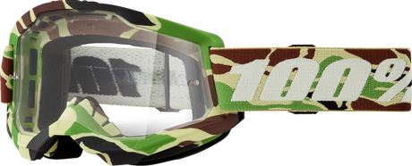 Strata 2 Goggle - War Camo - Clear