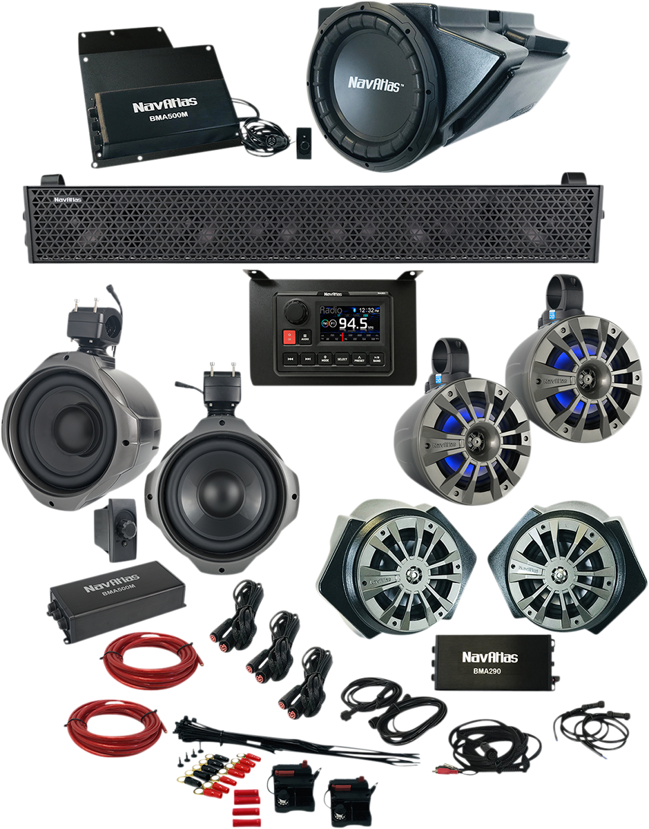 Audio Kit - Zone 6 - Turbo S 2019 - 2020