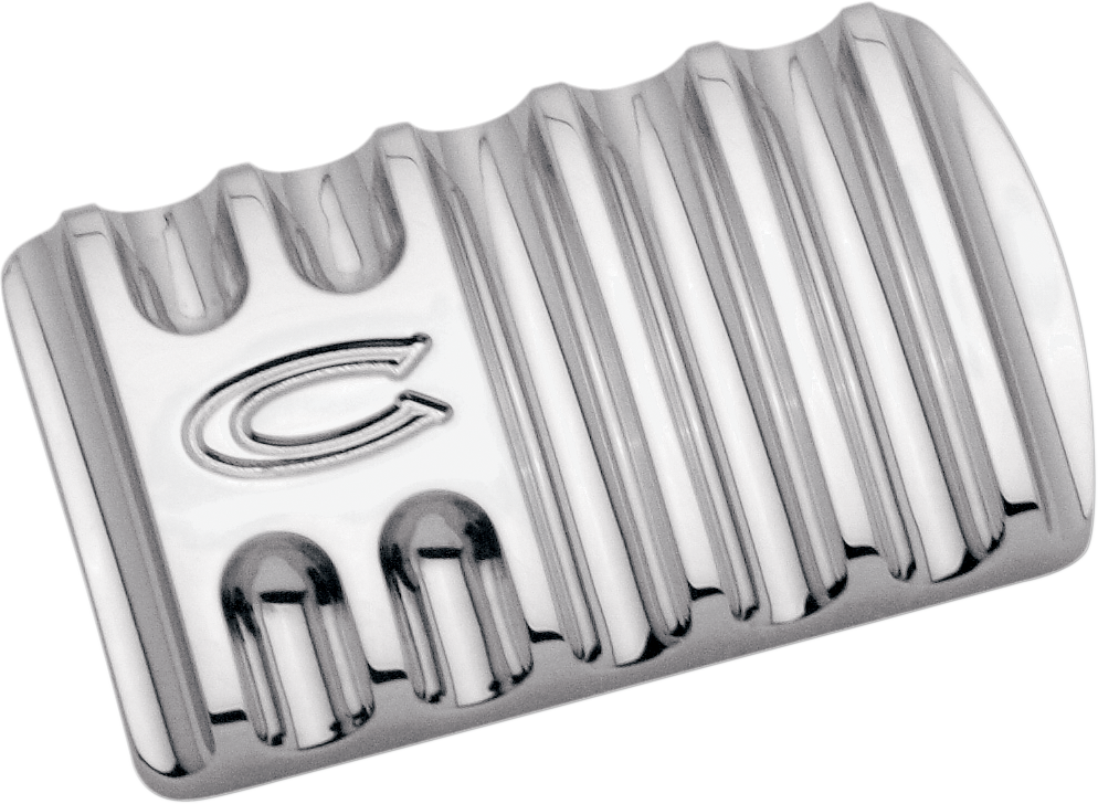 Brake Pedal - Finned - Chrome 1985 - 2023