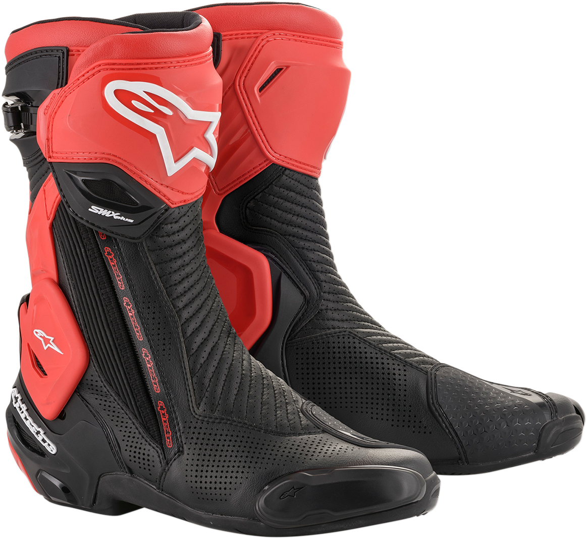 SMX+ Vented Boots - Black/Red - US 12 / EU 47