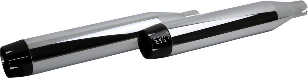 3-1/2\" Slip-On Mufflers - Chrome 2018 - 2022