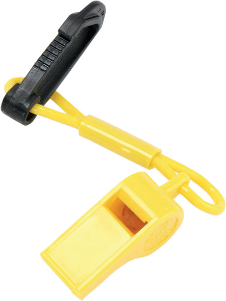 Whistle With Clip - Yellow