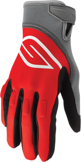 Circuit Gloves - Red/Charcoal - Medium