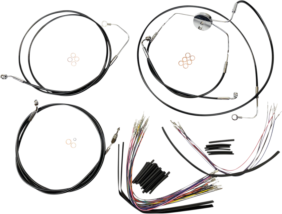 Control Cable Kit - XR - Black 2008 - 2012