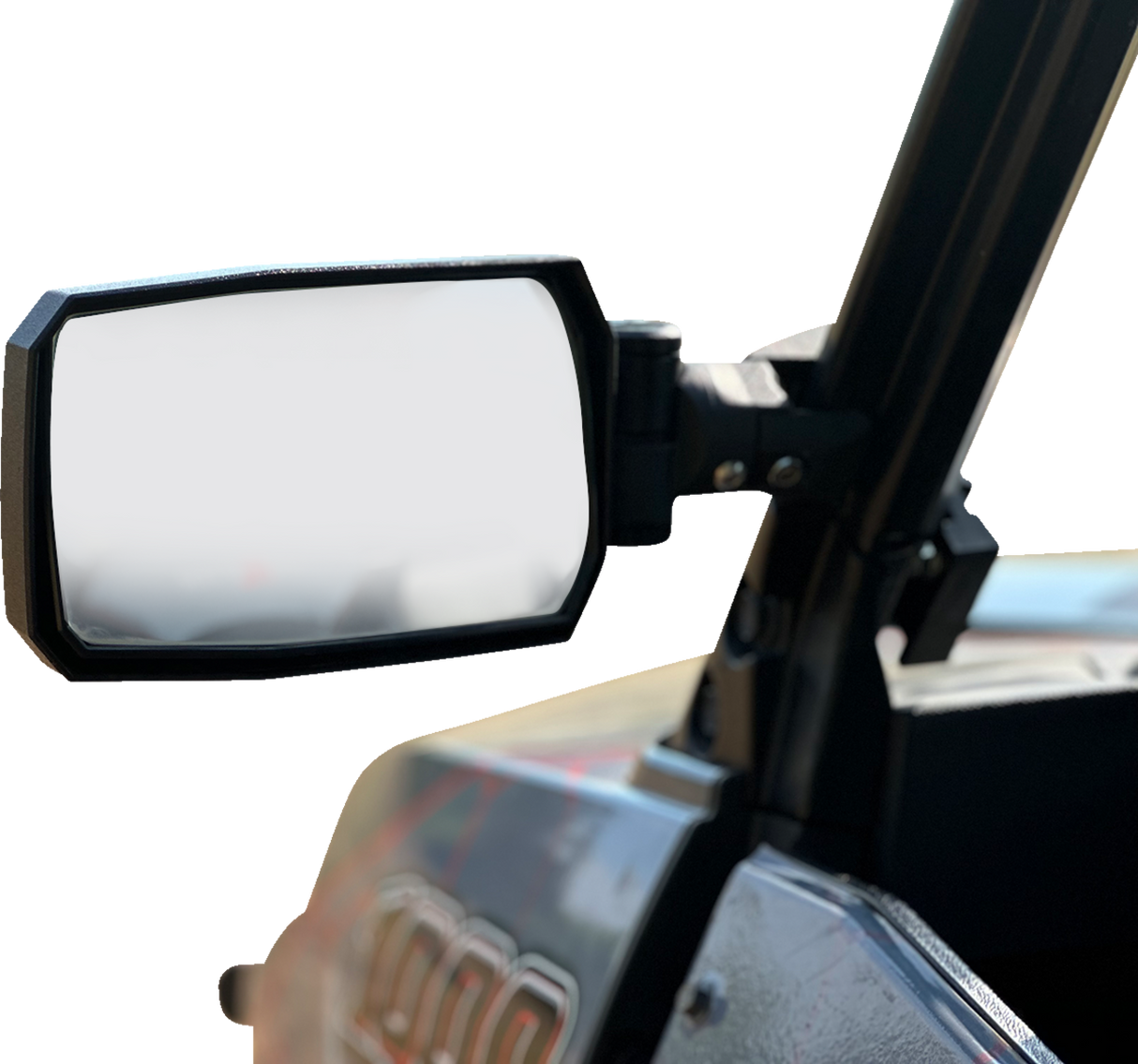 Mirror - Trailrider - Side View - Rectangle - Black