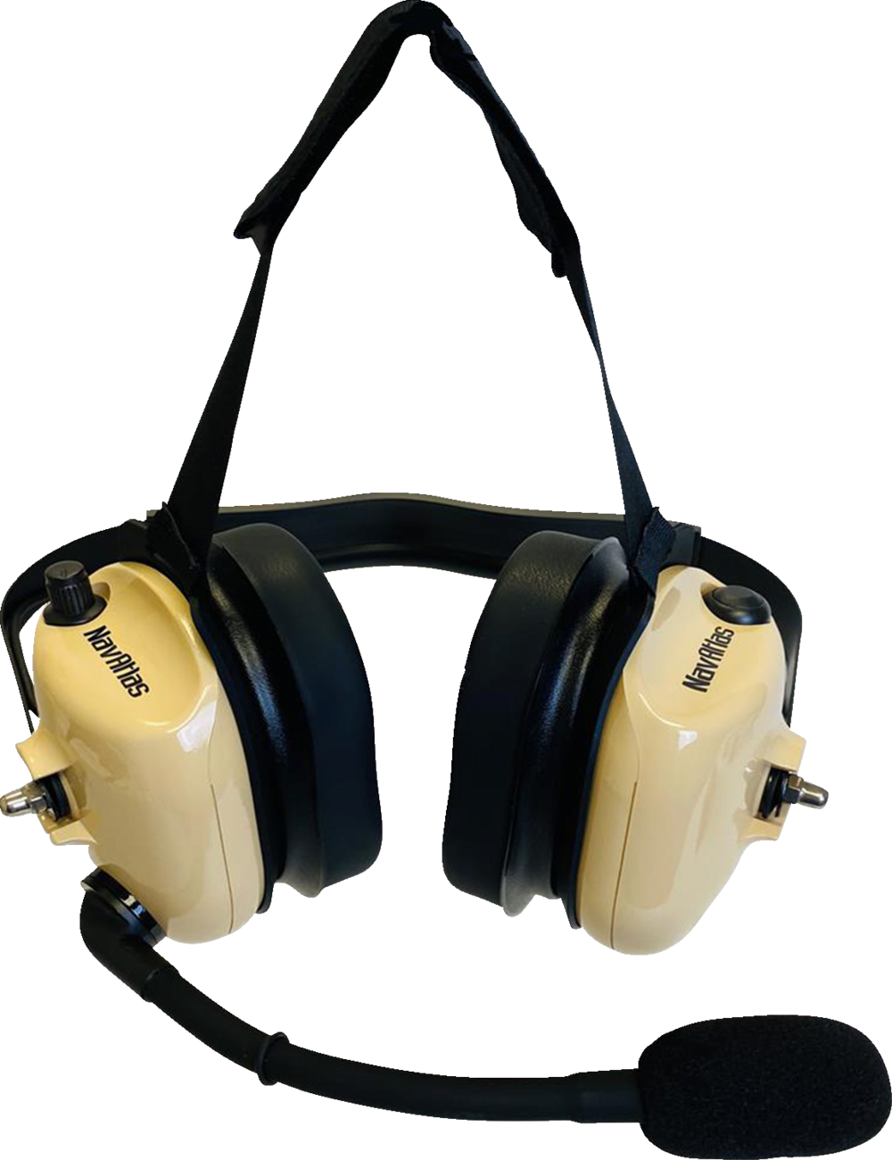 Headset - Behind-the-Head - Stereo/VOX - Beige