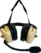 Headset - Behind-the-Head - Stereo/VOX - Beige