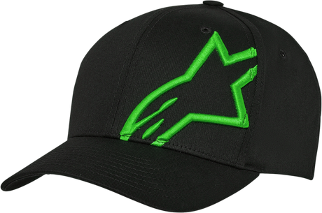 Corp Snap 2 Hat - Black/Green - One Size