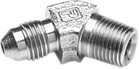 Fitting - -3 to 1/8\" NPT - 45° - Chrome