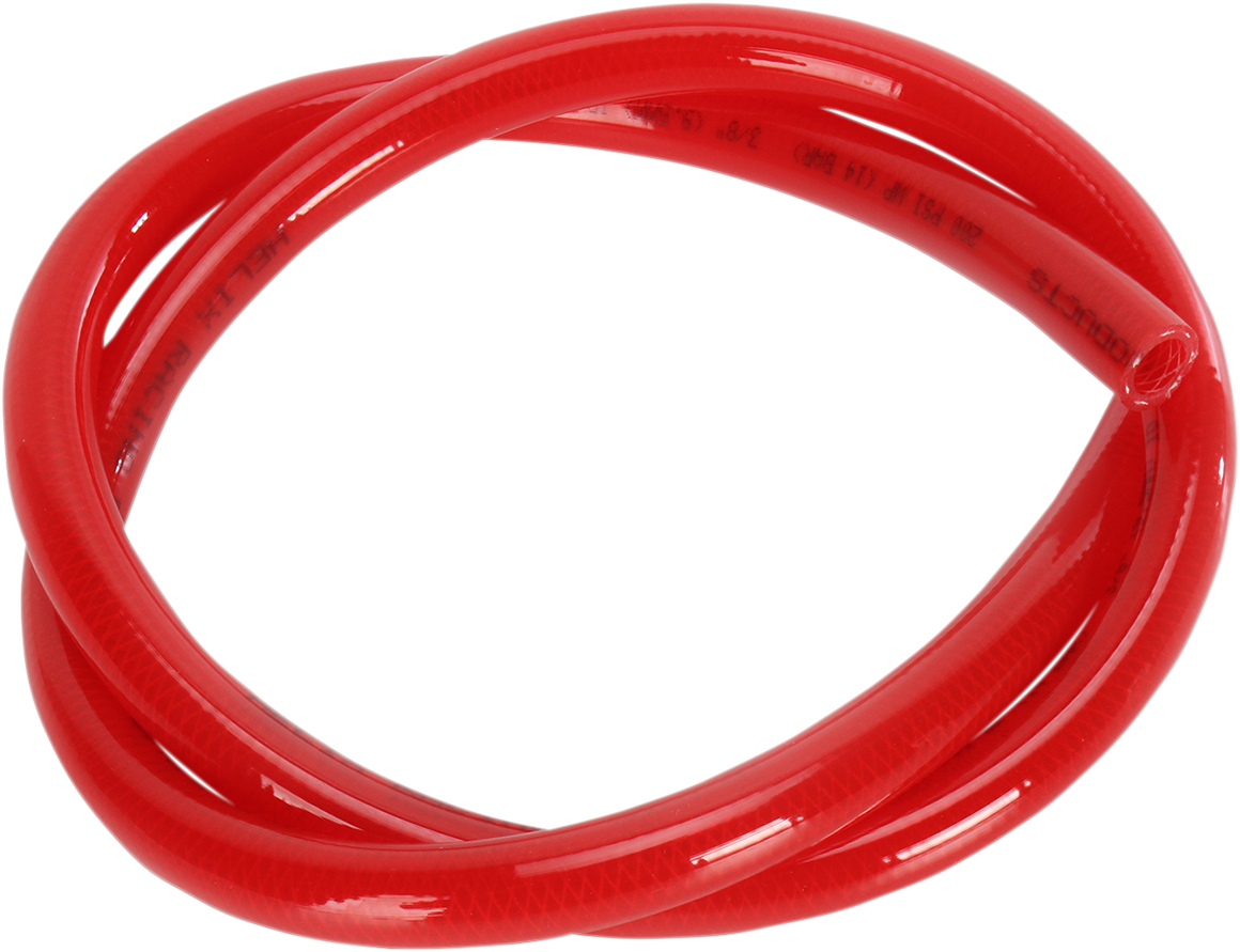 High-Pressure Fuel Line - Red - 3/8\" - 3\'