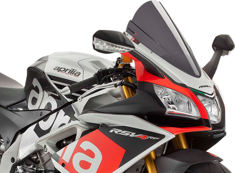 Race Windscreen - 15-3/8\" - Dark Smoke - RSV4 2015 - 2020