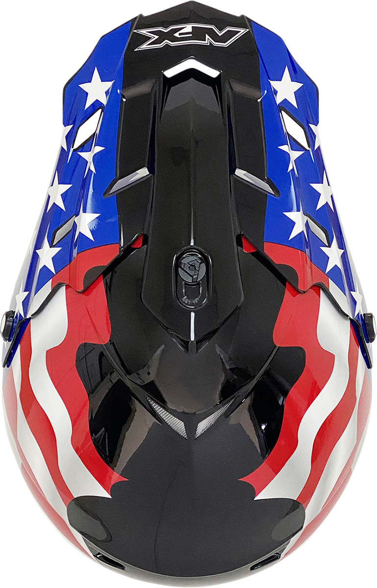 FX-17 Helmet - Flag - Black - 3XL