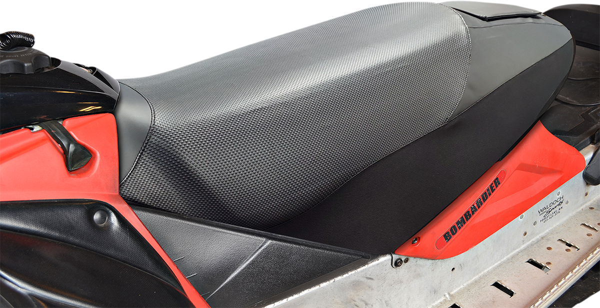 Rev X High Rise Seat Cover - 3\" - Black - Ski-Doo 2003 - 2007