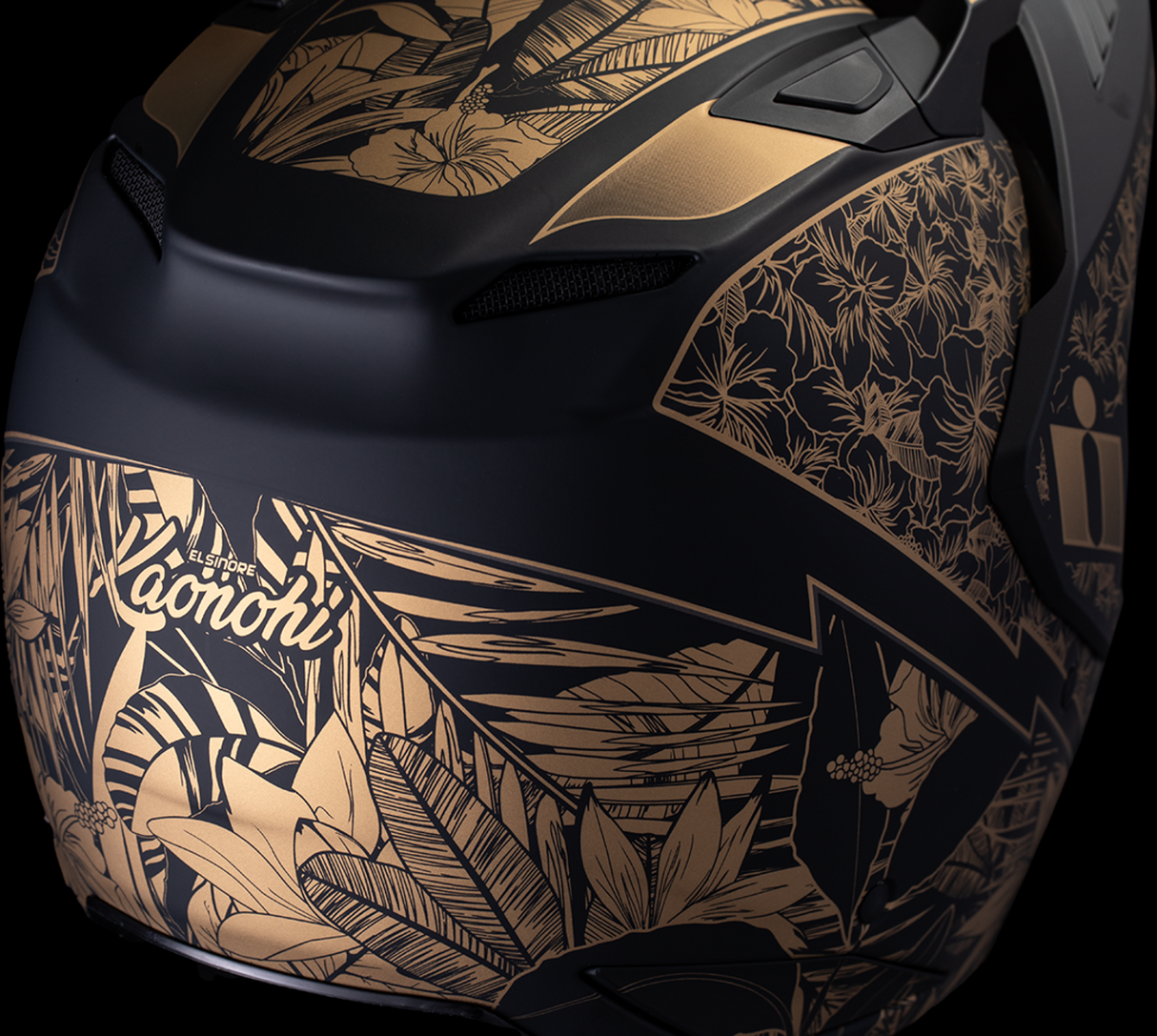 Elsinore™ Helmet - Kaonohi - Black - Small