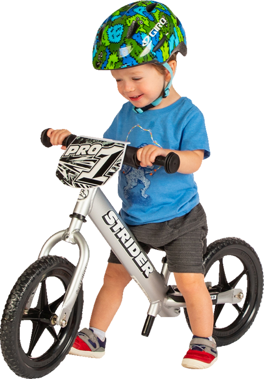 12\" Pro Balance Bike - Silver