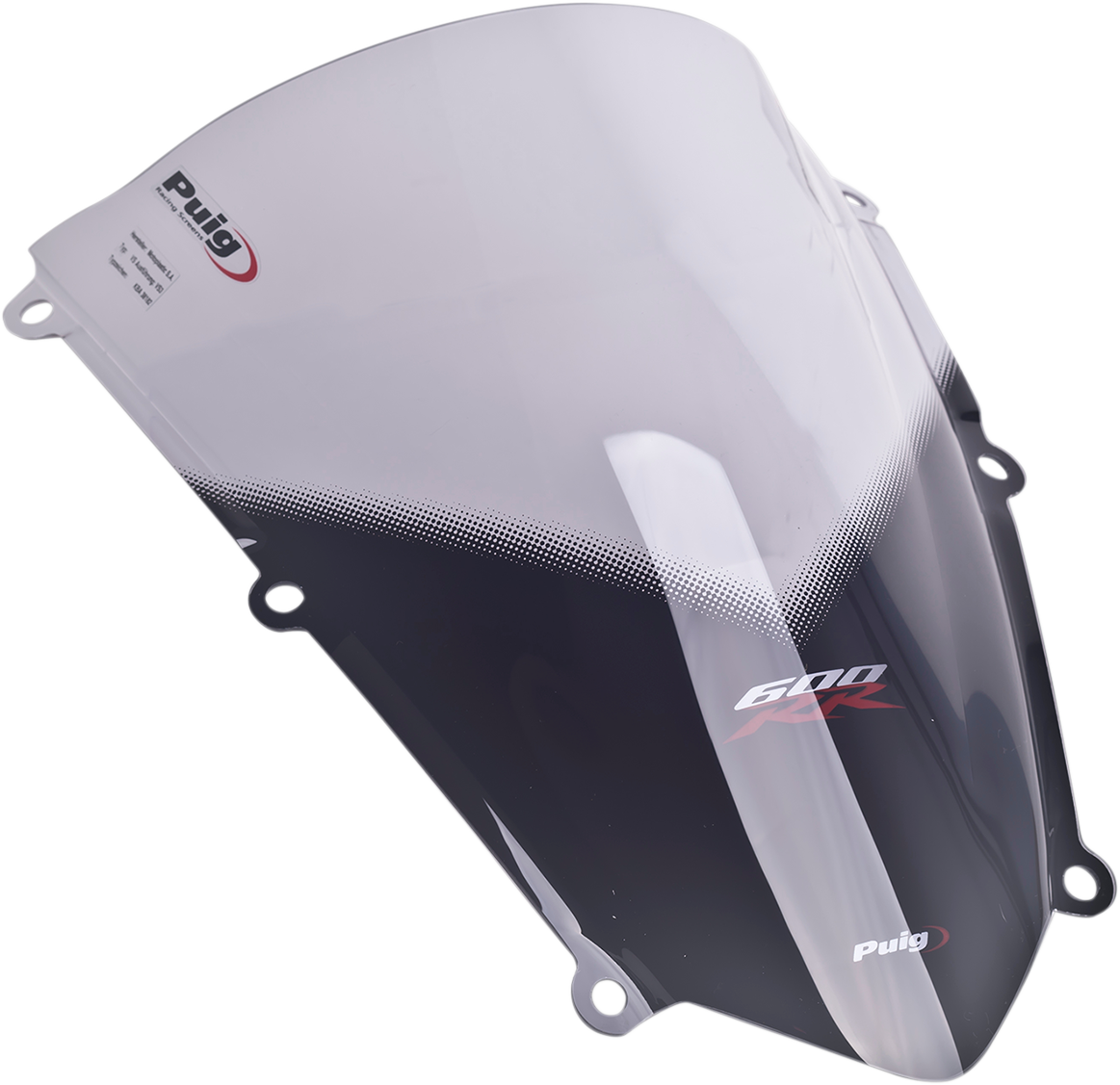 Race Windscreen - 13-3/8\" - Smoke - CBR600RR 1990 - 2016