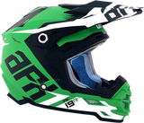 FX-19R Helmet - Racing - Matte Green - Medium