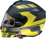 Solaris Snow Helmet - First Tracks - Black/Hi-Viz - 2XL