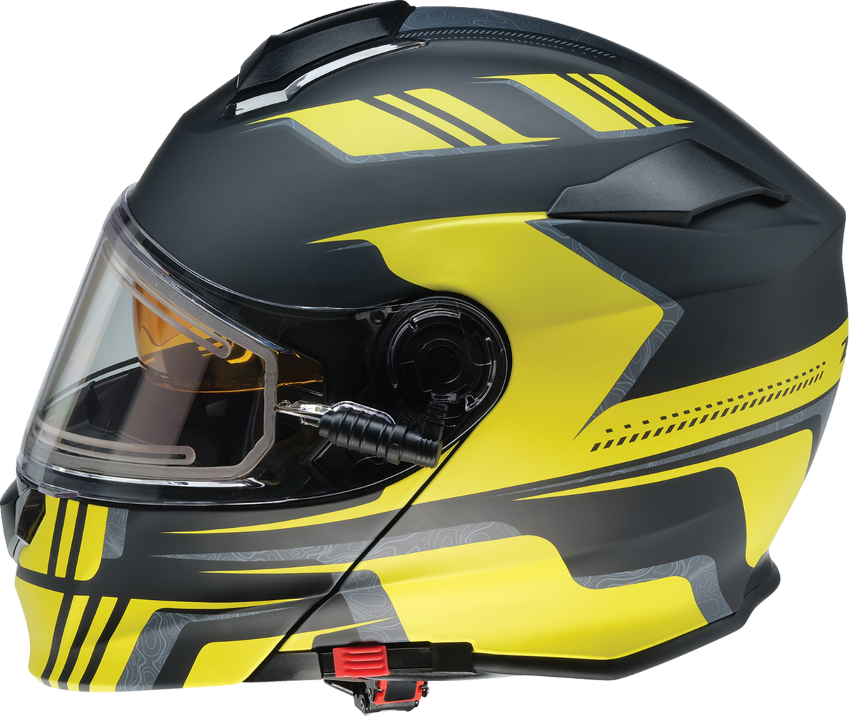 Solaris Snow Helmet - First Tracks - Black/Hi-Viz - Large