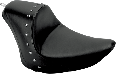 Heels Down Solo Seat - Without Backrest - Studded - Black - FXST 2006 - 2017