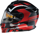 Solaris Snow Helmet - First Tracks - Black/Red - XS