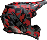 Rise Helmet - Camo - Red - 2XL