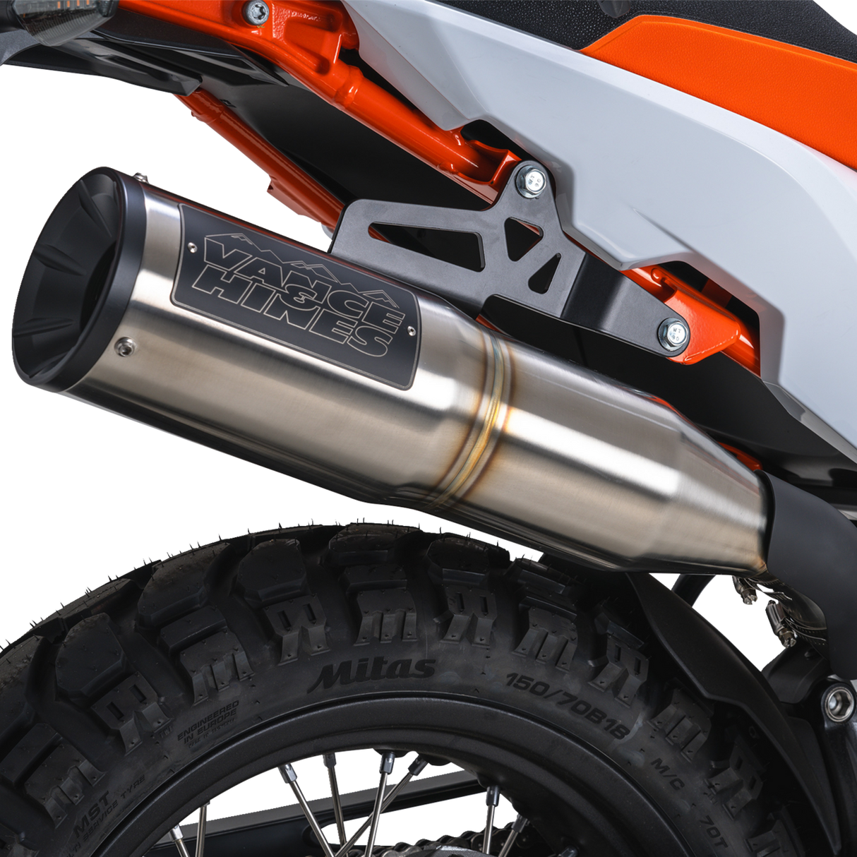 Adventure Hi-Output 450 Slip-On Muffler - Stainless Steel 2019 - 2023