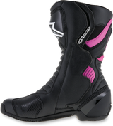 SMX-6 v2 Vented Boots - Black/Pink/White - US 10 / EU 42