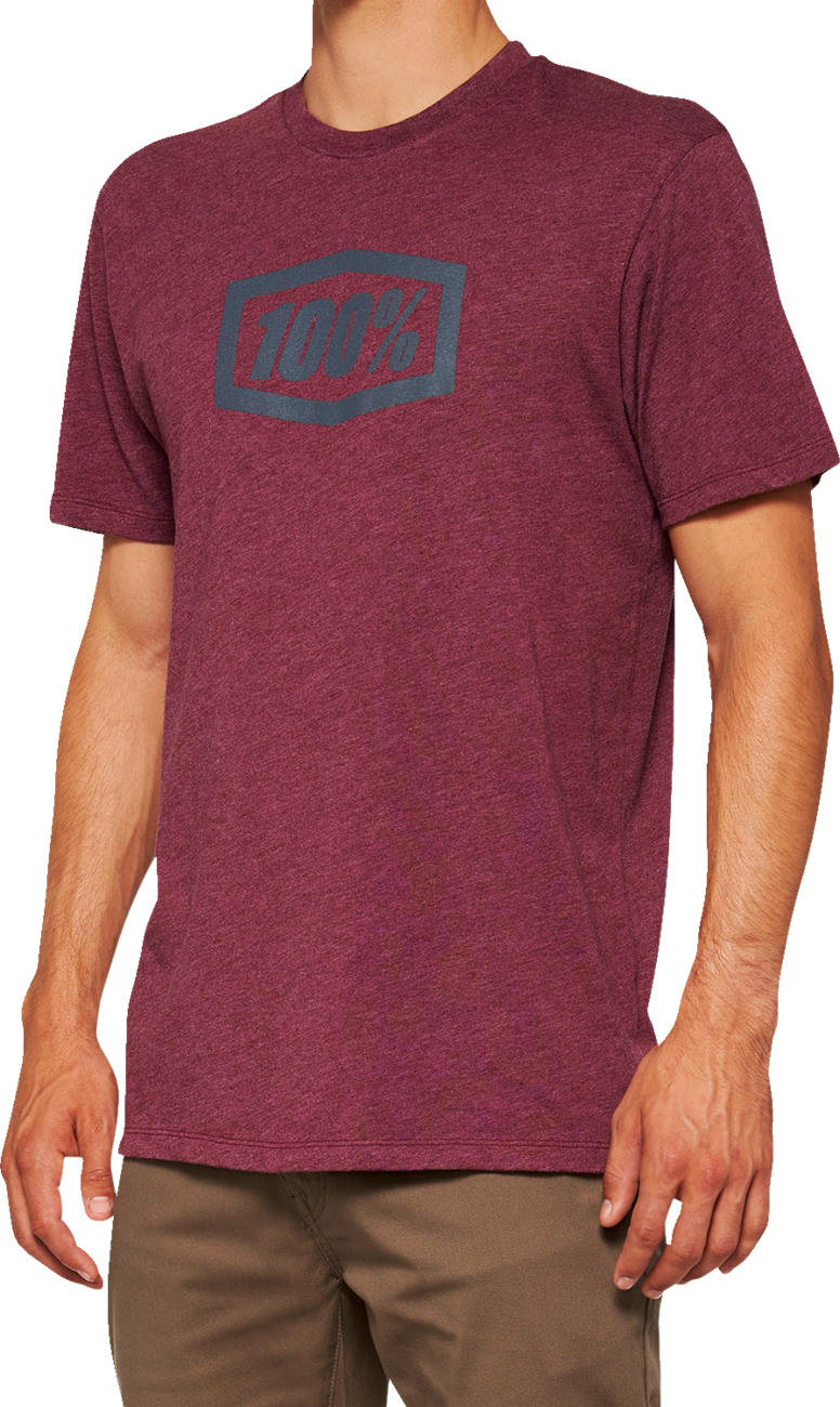 Icon T-Shirt - Maroon - Small