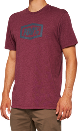 Icon T-Shirt - Maroon - Small