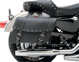 Highwayman Rivet Slant-Style Saddlebags - Large