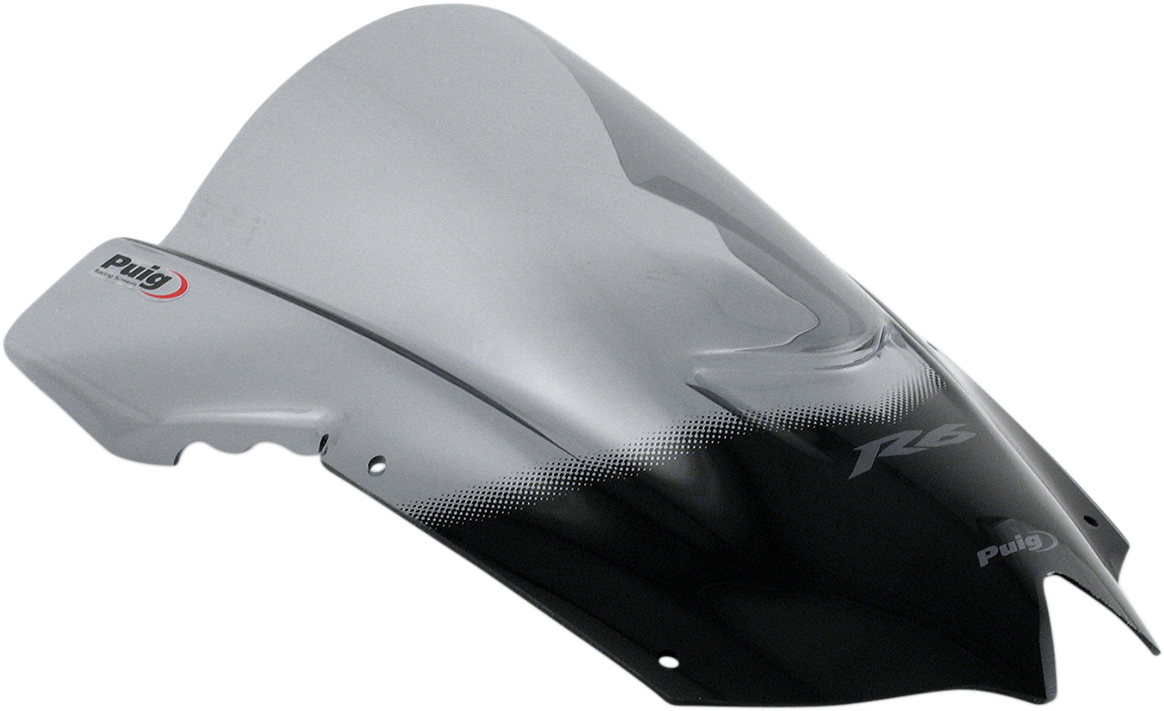 Race Windscreen - 13-3/4\" - Smoke - YZF-R6 2008 - 2016