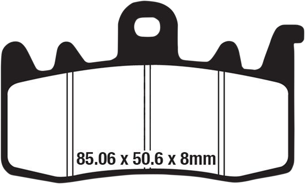 Sintered Road Race Brake Pads 2013 - 2022