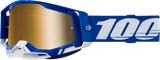 Racecraft 2 Goggle - Blue - Gold Mirror